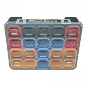 Cube Parts Organiser Case 09 Removable Compartments